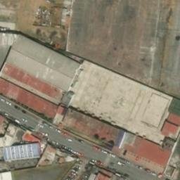 Santo Domingo de Guzmán Beach Volleyball Court — aerial view