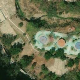 Atenquique Beach Volleyball Court — aerial view