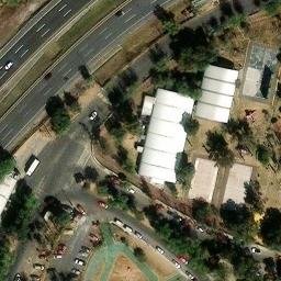 Tlalnepantla Beach Volleyball Court #1 — aerial view