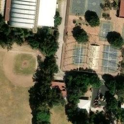Ciudad de México Beach Volleyball Court #62 — aerial view