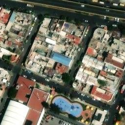 Polideportivo Nezahualcóyotl — aerial view
