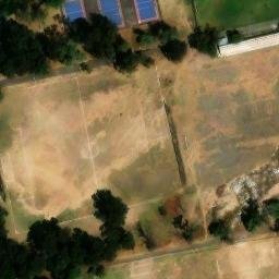 Ciudad de México Beach Volleyball Court #46 — aerial view