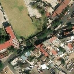 Los Remedios Beach Volleyball Court #1 — aerial view