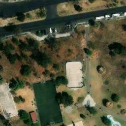 Ciudad de México Beach Volleyball Court #40 — aerial view
