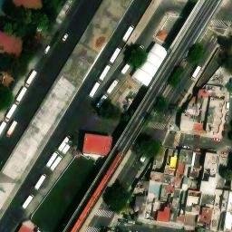 Ciudad de México Beach Volleyball Court #39 — aerial view