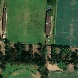 Jardín Balbuena Beach Volleyball Court — aerial view