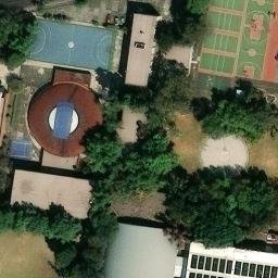 Ciudad de México Beach Volleyball Court #36 — aerial view