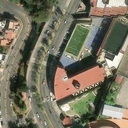 Hacienda de las Palmas Beach Volleyball Court — aerial view