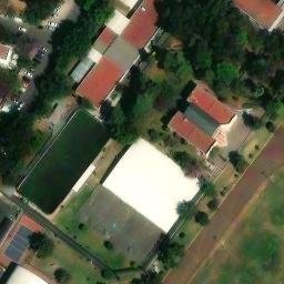 Pueblo Santiago Acahualtepec Beach Volleyball Court #6 — aerial view