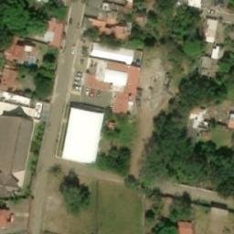 Cancha techada "La colonia" — aerial view