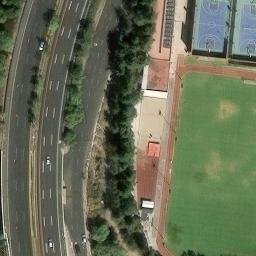 Jalalpa Beach Volleyball Court #1 — aerial view