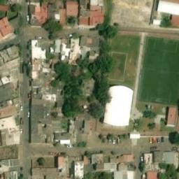 Alcaraces Beach Volleyball Court #1 — aerial view