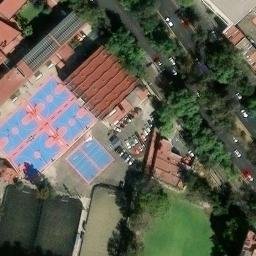 Axotla Beach Volleyball Court #7 — aerial view