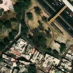 Pueblo Santiago Acahualtepec Beach Volleyball Court #3 — aerial view