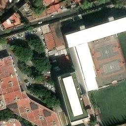 Tizapan Beach Volleyball Court #2 — aerial view