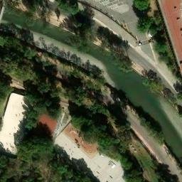 Tlaxcala de Xicohténcatl Beach Volleyball Court — aerial view