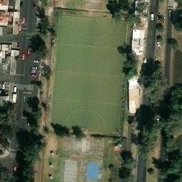 Ciudad de México Beach Volleyball Court #15 — aerial view