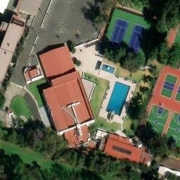 Ciudad de México Beach Volleyball Court #11 — aerial view
