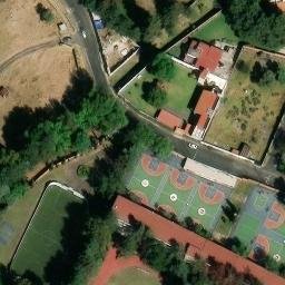 Ciudad de México Beach Volleyball Court #1 — aerial view