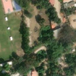 Cihuatlán Beach Volleyball Court — aerial view