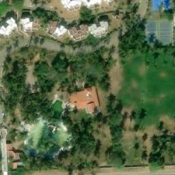Santiago Beach Volleyball Court #3 — aerial view
