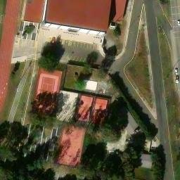 Puebla Beach Volleyball Court #5 — aerial view