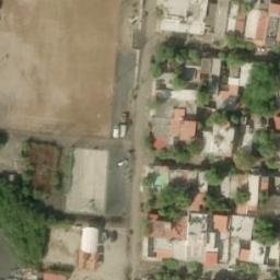 Cancha usos multiples Alameda — aerial view