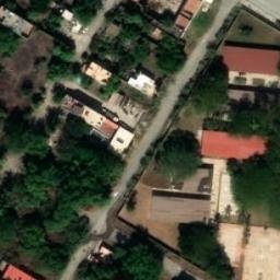 Complejo Manzanillo CFE Beach Volleyball Court — aerial view