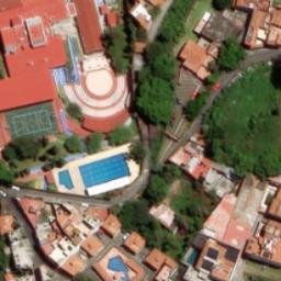 Cancha Multiusos IMSS — aerial view