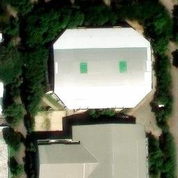 Palacio del Voleibol Prof. Gioriber Arias — aerial view