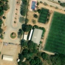 Arteaga Beach Volleyball Court #2 — aerial view