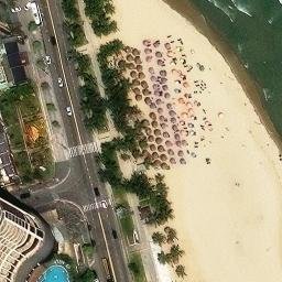 Beach Volley Furama — aerial view