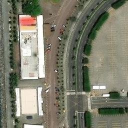 Sands at SM by the Bay — aerial view