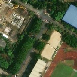 สนามวอลเลย์บอล มหาวิทยาลัยเกษตรศาสตร์ — aerial view