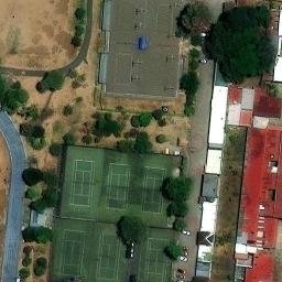 Canchas Volley Playa Sabana — aerial view