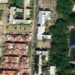 Parque de La Salud — aerial view