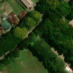 Lapangan Voli & Takraw — aerial view