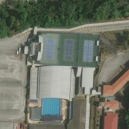 TARC Indoor Volleyball Court — aerial view