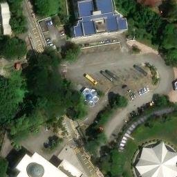 Padang Bola Tampar Masjid Negara — aerial view