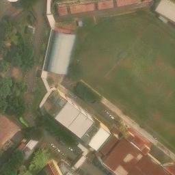 Multimedia University Volleyball Court — aerial view