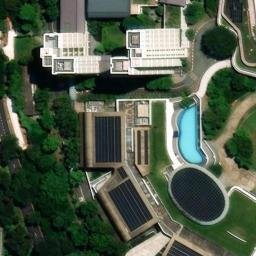 UT Sport Hall 2 — aerial view