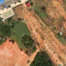 Lapangan Voli Perum. Tekojo — aerial view