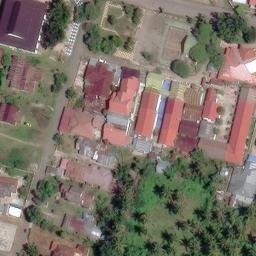 Lapangan Volley Ball Boludawa — aerial view