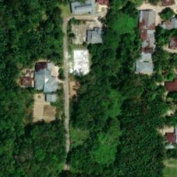 Lapangan bola voli — aerial view
