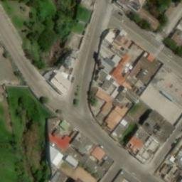 Cancha Flores Ecuavoley — aerial view