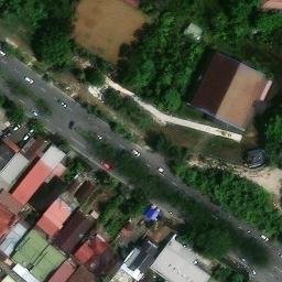 Lapangan Voli GOR — aerial view