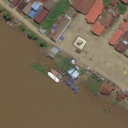 Lapangan Volly — aerial view