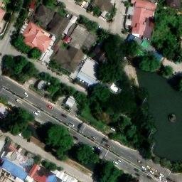 Lapangan Voli Vorvoo — aerial view
