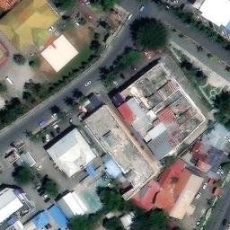 Lapangan Bola Voli Gelora Luwuk — aerial view
