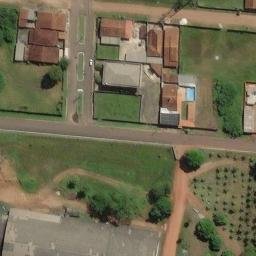 Arena de vôlei do Ginasio de Esportes — aerial view